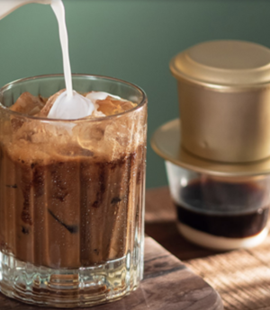 Cà phê sữa hảo hạng